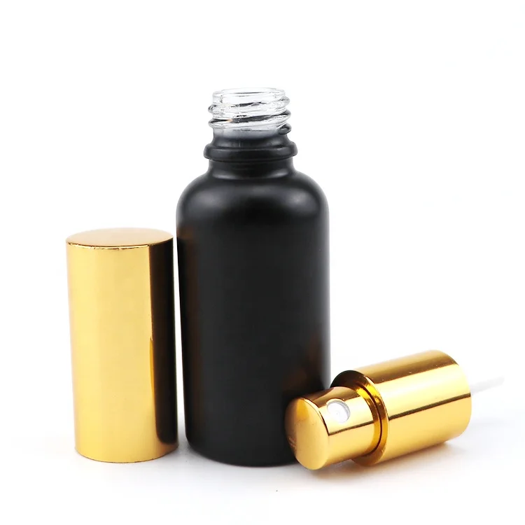1oz empty coloured cosmetic crystal color container 30ml quality perfume rounded colored black bottles 30 ml spray bottle glass