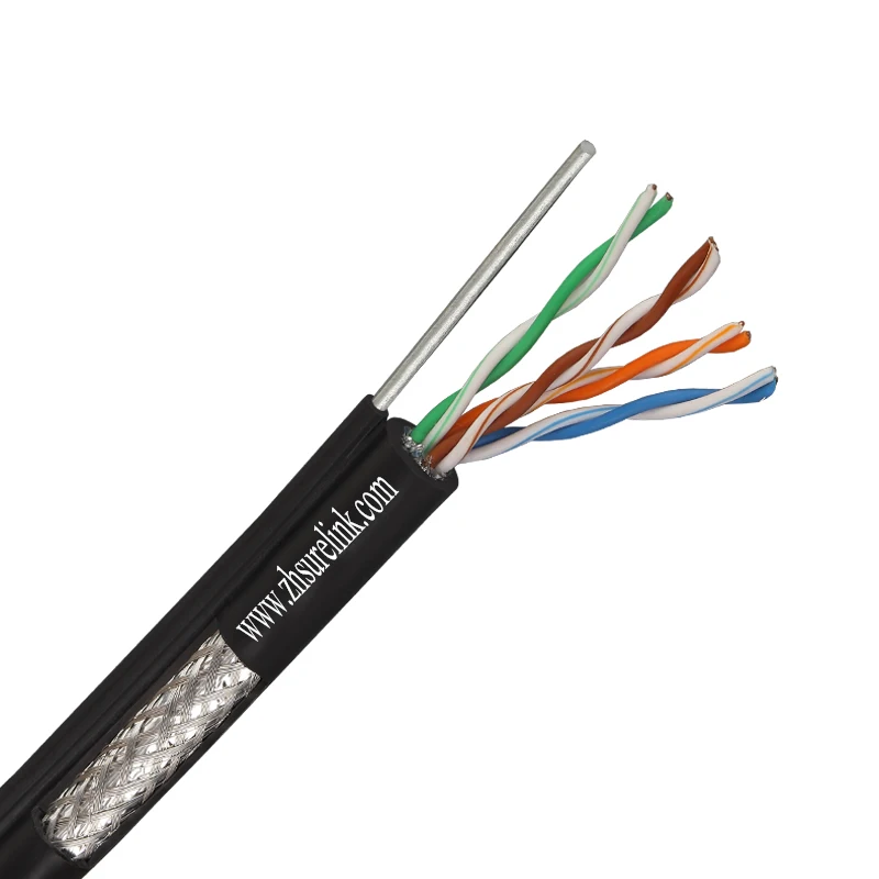  SURELINK 305 м ftp cat5e 4pr 24awg барабанная антенна Кабель уличный кабель FTP