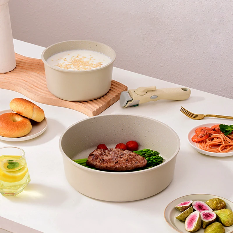 New Maifanshi Set Pot Non stick Pot Detachable Set Composite Bottom Pan