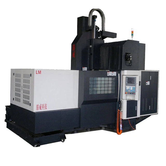 LM-1613 metal mould high speed small bridge type cnc metal milling machine