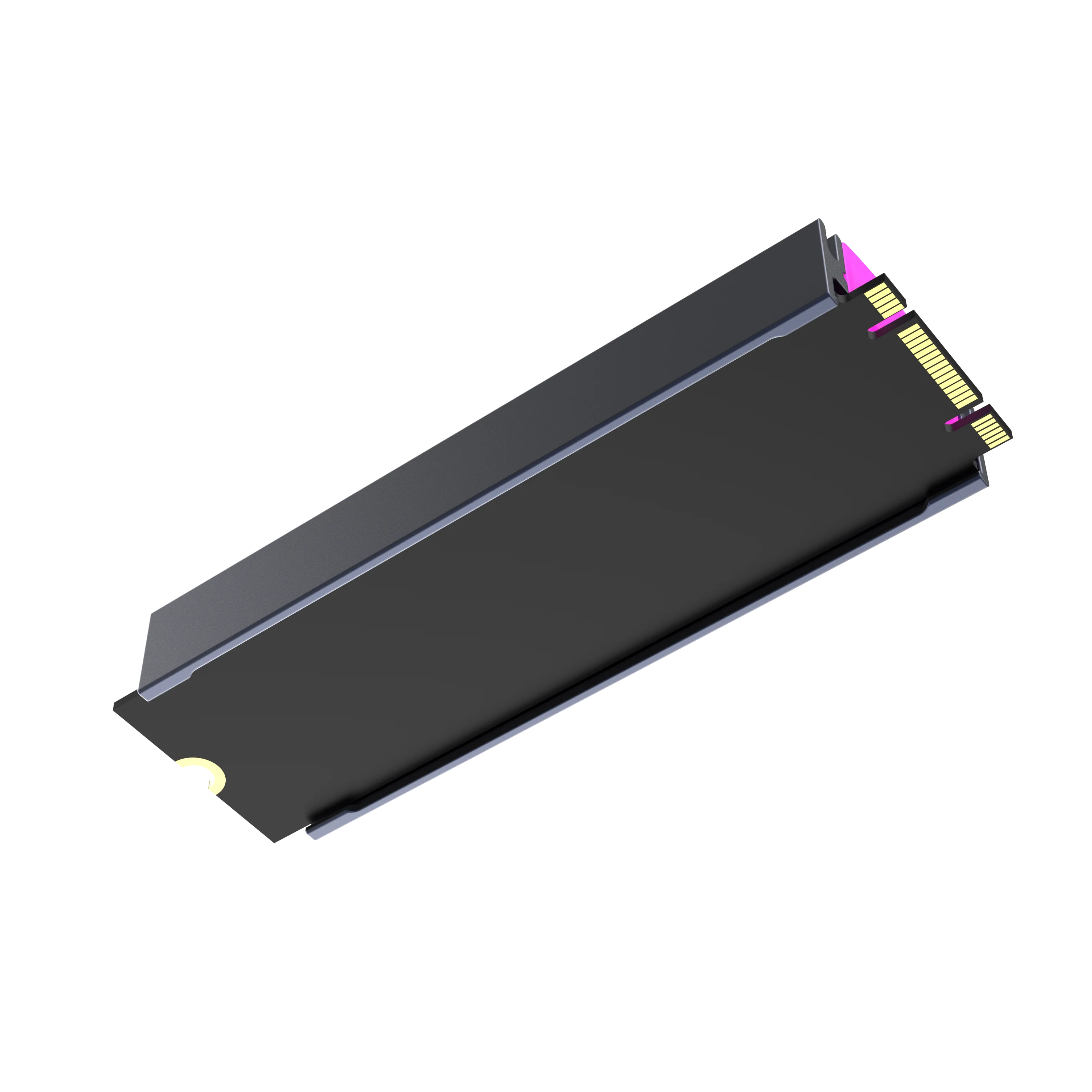 OEM SSD M.2 Heatsink M2-L01 ARGB hard disk aluminum radiator cooling 2280 lil heatstick PC DIY connector AURA 3PIN Sync PH-4PIN