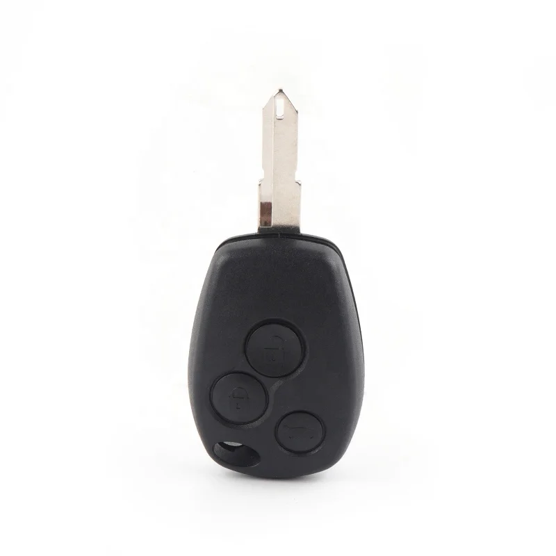 High quality hot selling Universal 10X 3 button smart card car key blank for Renault Megane