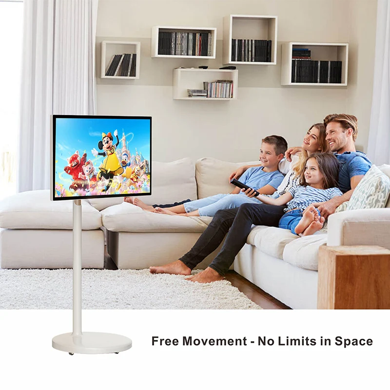 32-inch Bestie machine large flat AI movable display mobile smart screen TV