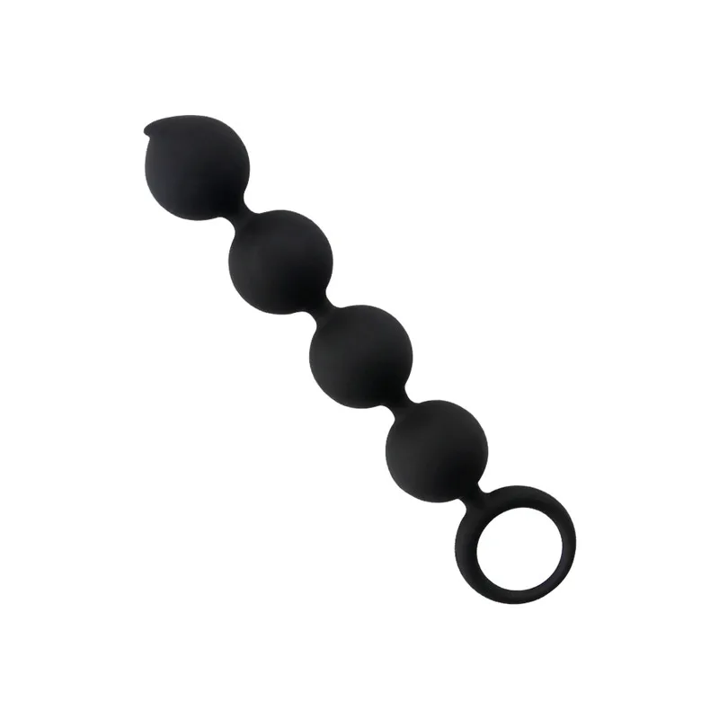 Medical silicone anal plug prostate massage vaginal masturbation Sex Toys For Men And Woman