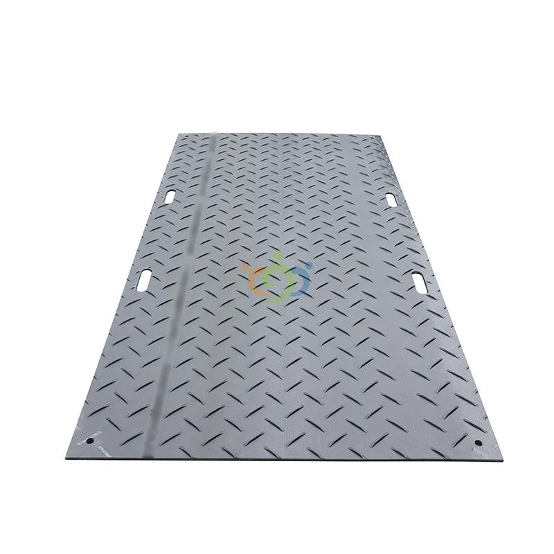 uhmwpe/hdpe plastic road construction cover bog mat of hdpe