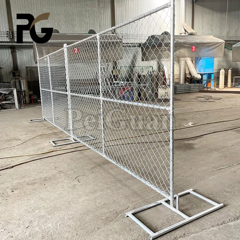 Direct Factory Security Panels Removable Chain Link Temp Panels Chain Link Temporary Fence Panels For America