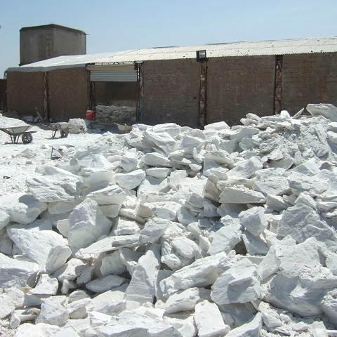 
High Quality 96% Whiteness Talc Lumps 