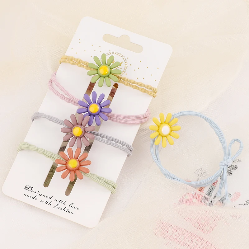 Wholesale Korean Elastic hair ties hair band for Women hair accessories hairbands accessories woman fashion