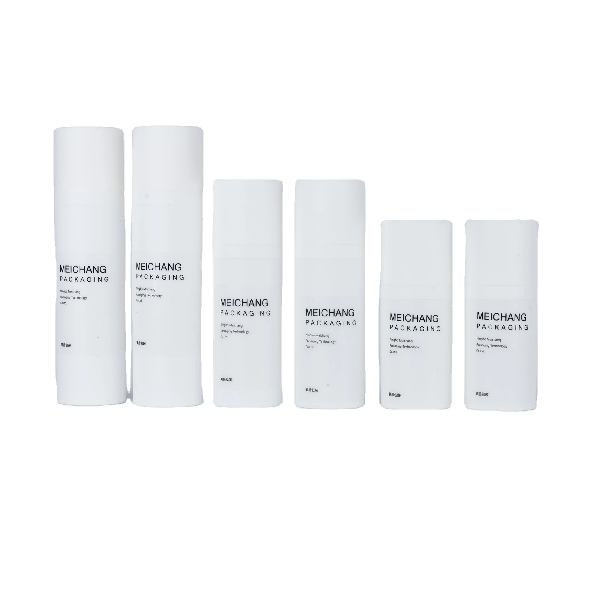 15ML 30ML 50ML white matte  airless lotion pump bottle sprayer pump bottle