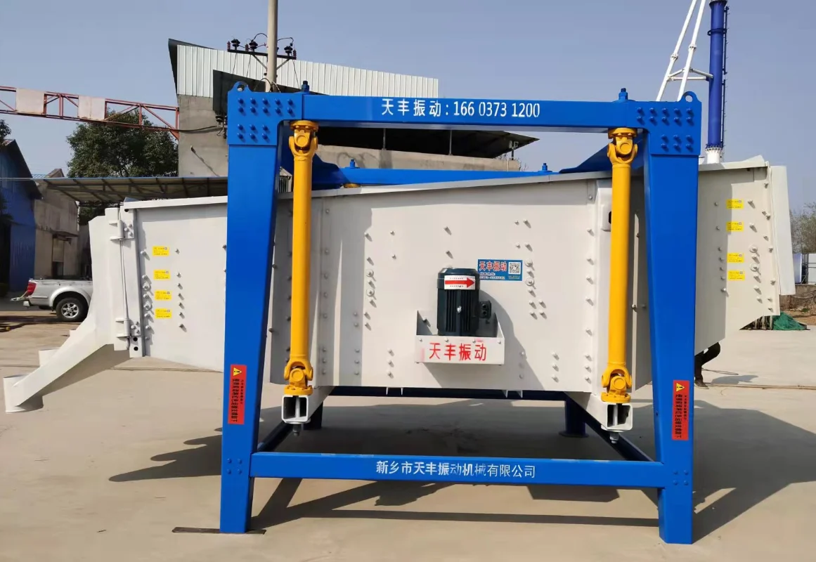Large Capacity industrial Square Tumbler Screen Gyratory Sifter Vibrator for Glass Sand