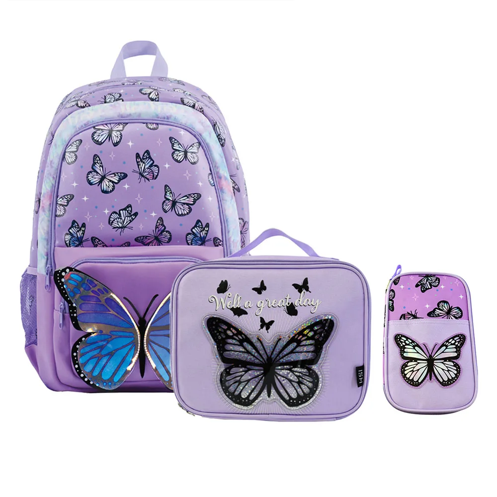 Butterfly Series new school bag large capacity backpack bookbags for kids fashion backpack
