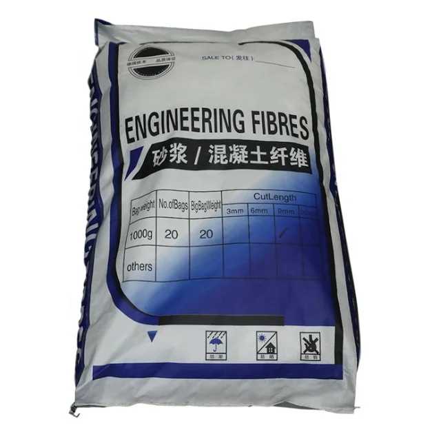3/6/9/12mm Concrete Reinforced PP Fiber