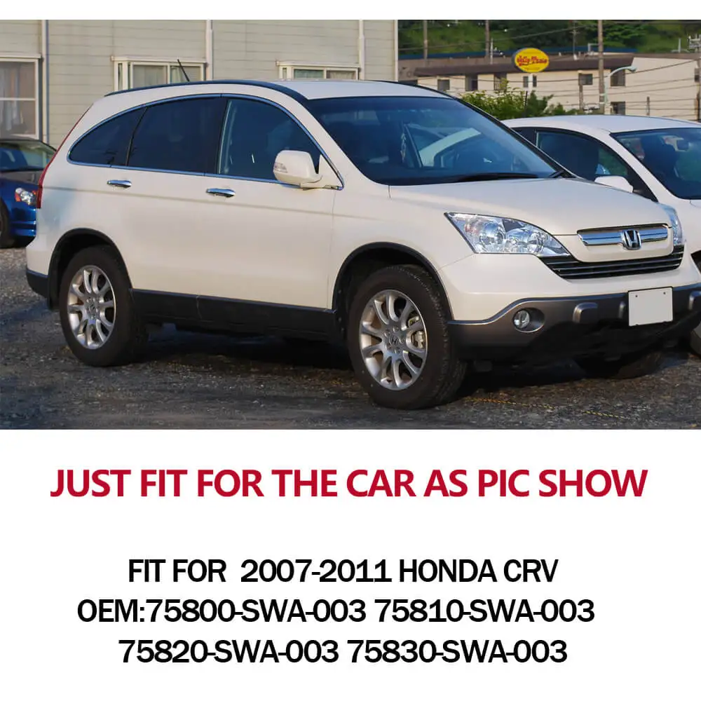 Car Mud Flaps Mudguards for Honda CRV CR-V C-RV 2007 -2011 75800-SWA-003 75810-SWA-003  75820-SWA-003 75830-SWA-003 NYF101068