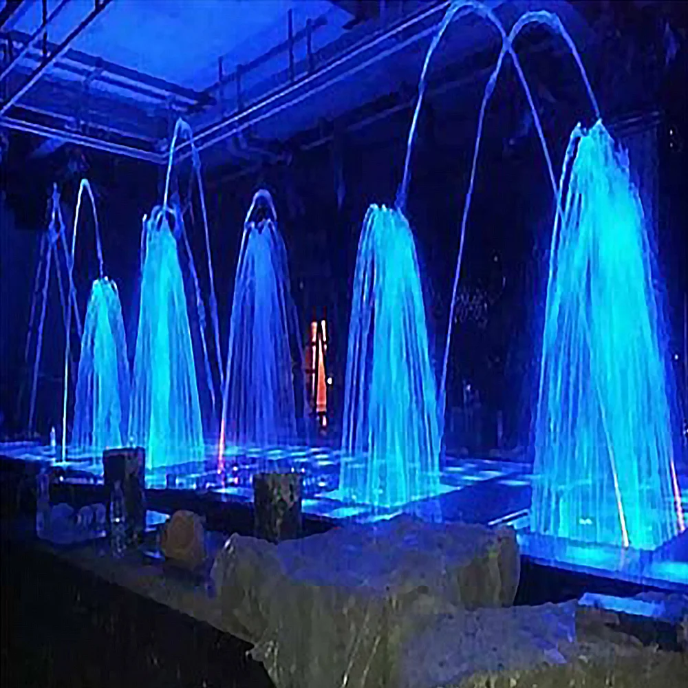 Floating Fountain Kit With Light For Home Small Circular Music Dancing Fountain For Pond