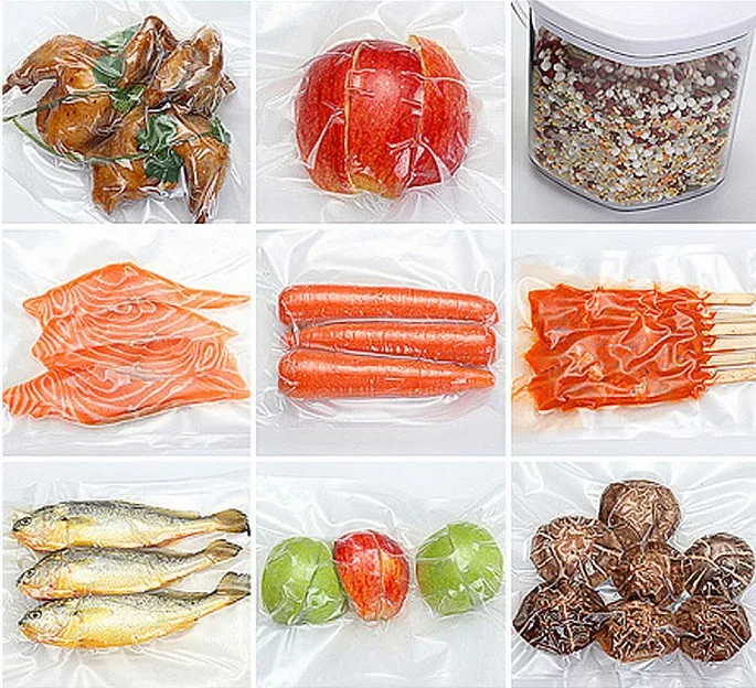 Household Vacuum sealed bag roll  for food storage