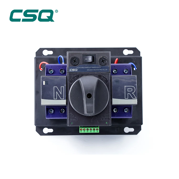  HYCQ5-63G AC 220V панели модуля ATS 63A Автоматический переключатель 32A ATSE лучший