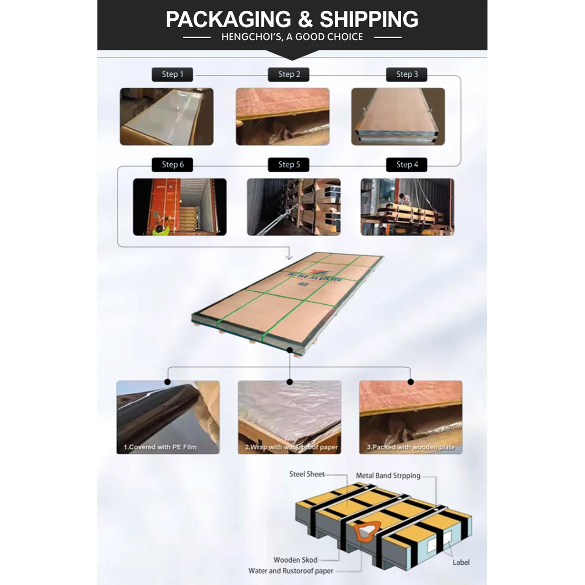 Hengchoi building materials wall trim u shape decorative metal tile trim profiles Tile Accessories Stainless Steel Tile Trim