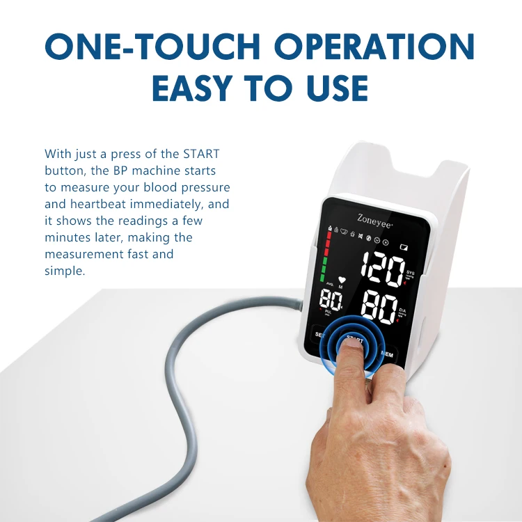 High precision Blood Pressure Monitor Digital Machine good quality Blood Pressure Monitor Sphygmomanometer