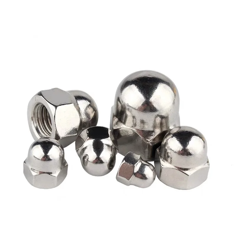 Stainless Steel hexagon domed cap nut  DIN1587 Hexagon Dome Cap Nut