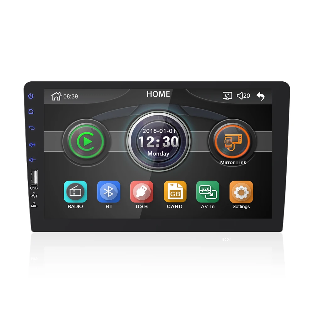 Radio Car 1 din stereo MP5 Player 9 inch Multimedia Player Auto MP5 Player FM USB Mirror link ISO & Android