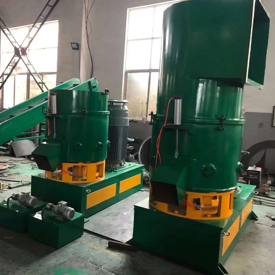 Plastic film woven bag agglomerator with agglomeration/drying/re-crystallization/compounding