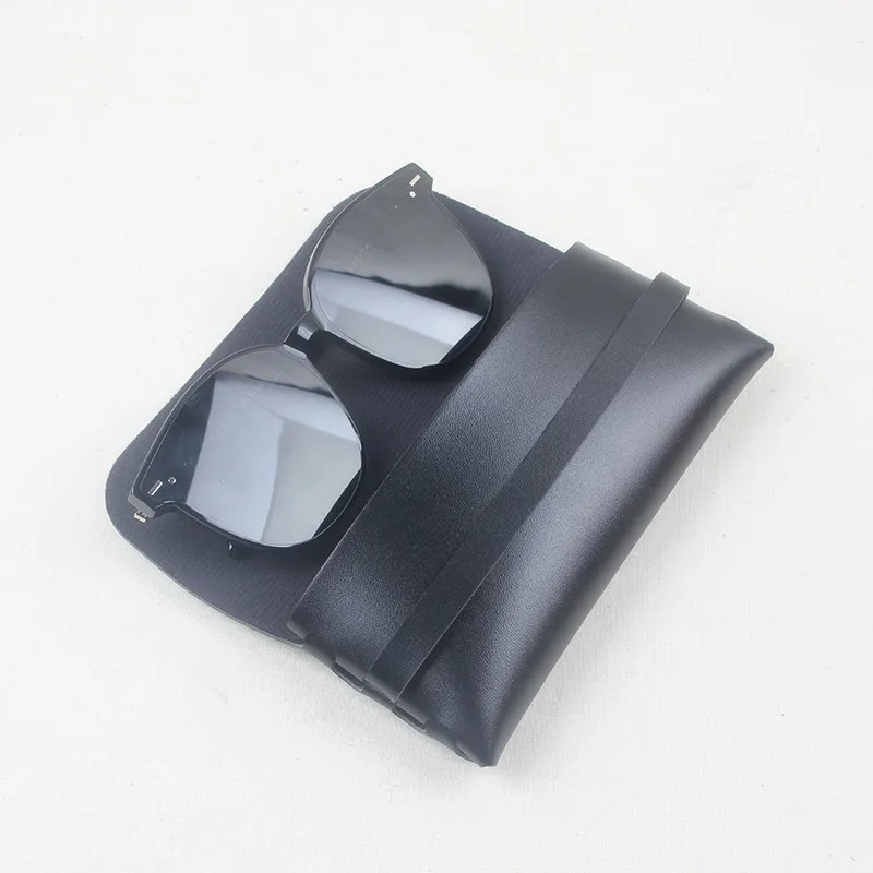 2023 New Glasses Bag Customized logo Eyewear Box Sunglasses Pouch Pvc Fake