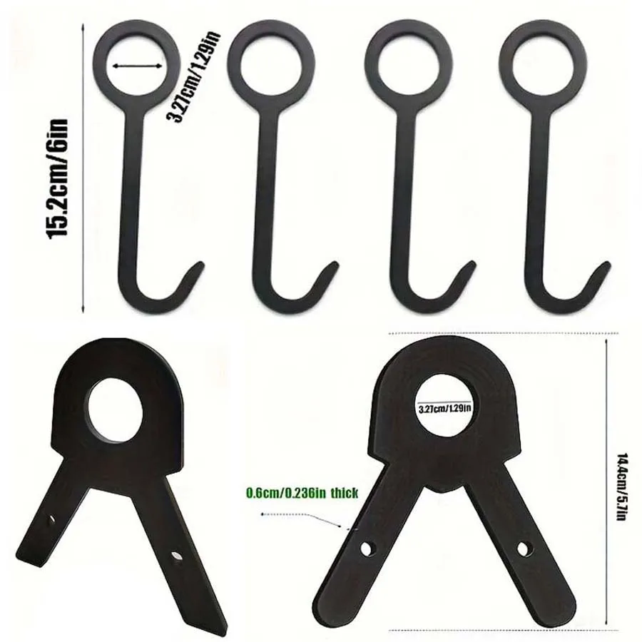 AR500 стальные вешалки для 3/8 и Gong Target Combo Pack target heling Kit 1-дюймового OD EMT coduit продается отдельно