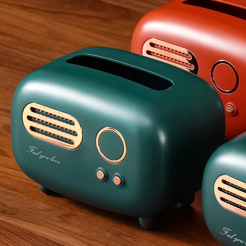 Luxury Tissue Holder Box Creative Tissue Box Portable Decorative Household Facial Tissue Holder