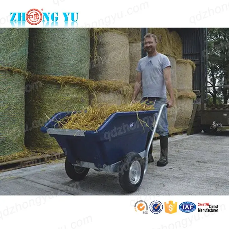 Multifunctional Nursing Care Equipment Farm 2 Wheels Wheel Barrow Heavy Duty Construction Wheelbarrows for Sale