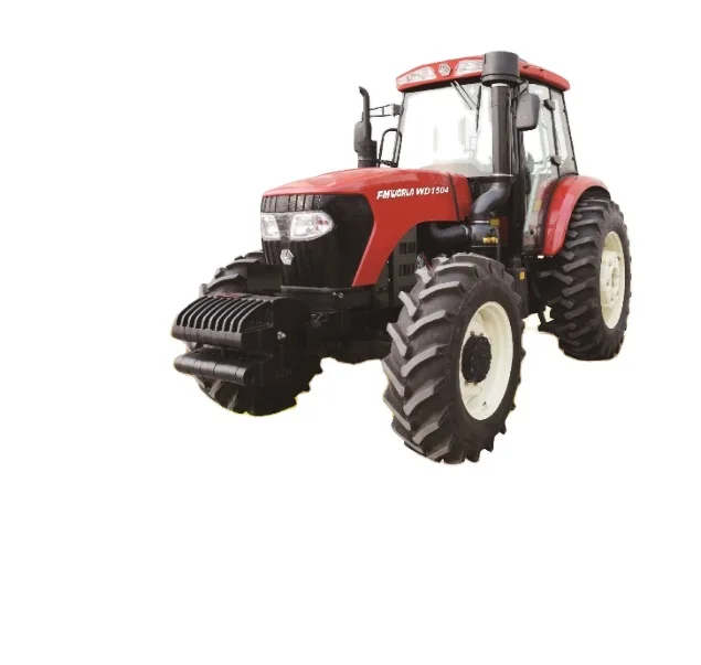  Новая сельскохозяйственная машина трактор 110HP world четырехколесный WD1104 для сельского