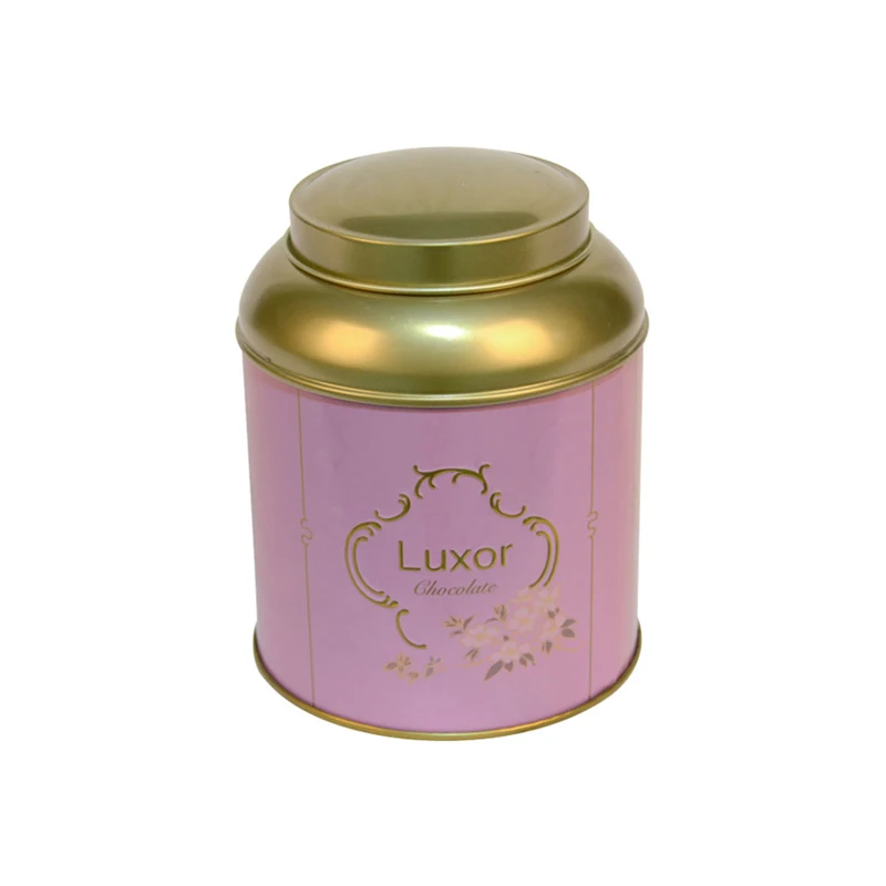 Жестяные банки неправильной формы для упаковки чая на заказ, металлические чайные банки