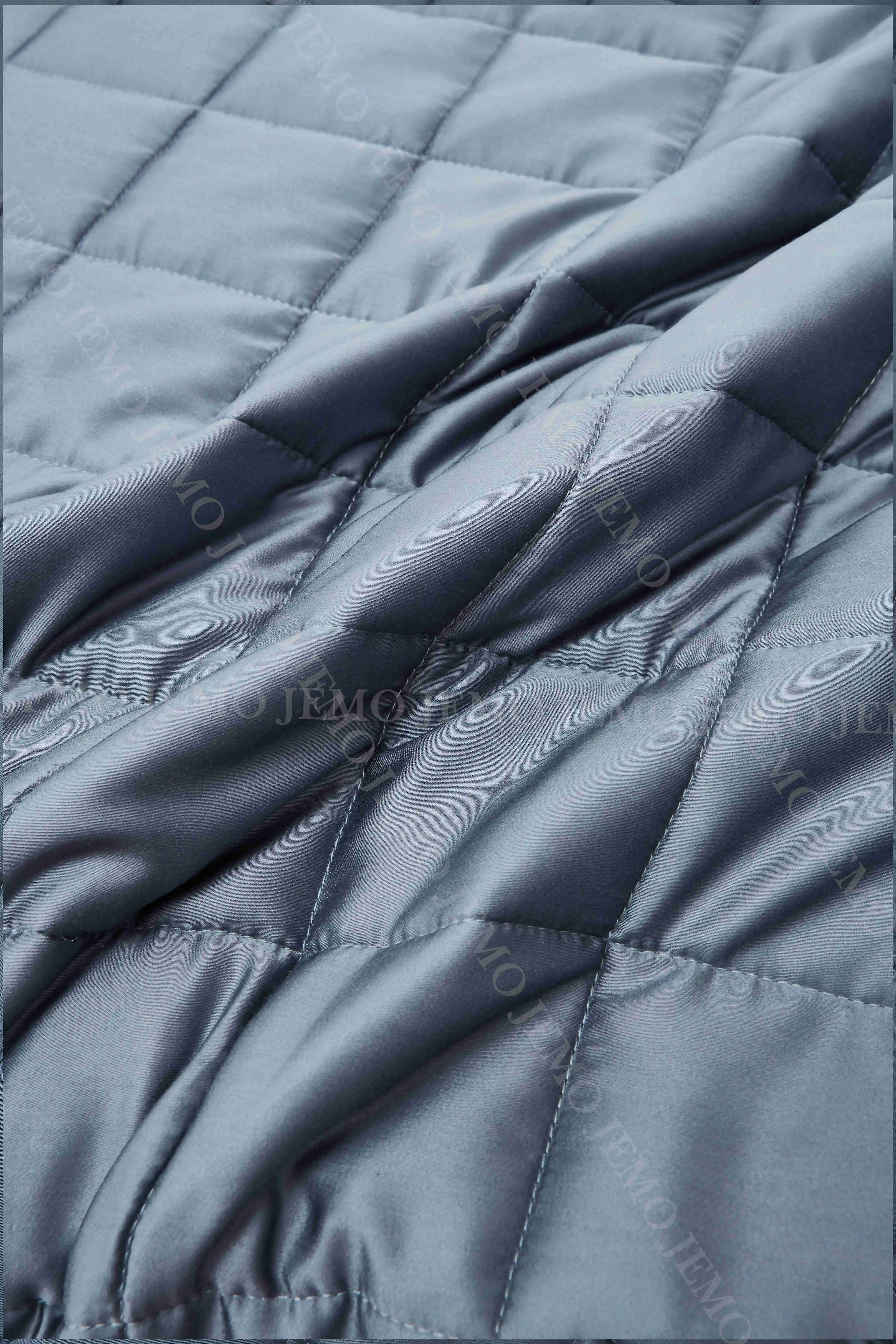 Accept Custom Cotton Bamboo Minky Therapy Folded Home Travel Hotel Use Portable Weighted Blanket