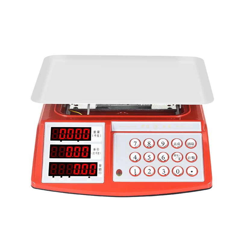 ACS system 40kg Electronic manual Bench Scale Commercial precision Digital Price Computing Scale LED/LCD Weighting Scales