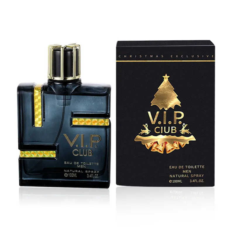 Veyes Brand Luxury Christmas Black Bottle Perfume Wholesale Wood Fragrance Men Perfume Original OEM Long Lasting Eau De Parfum