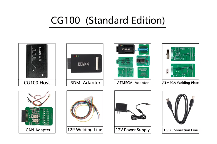 CG100 III Full Function Version Support ECU BCM Instrument Car Key Programmer