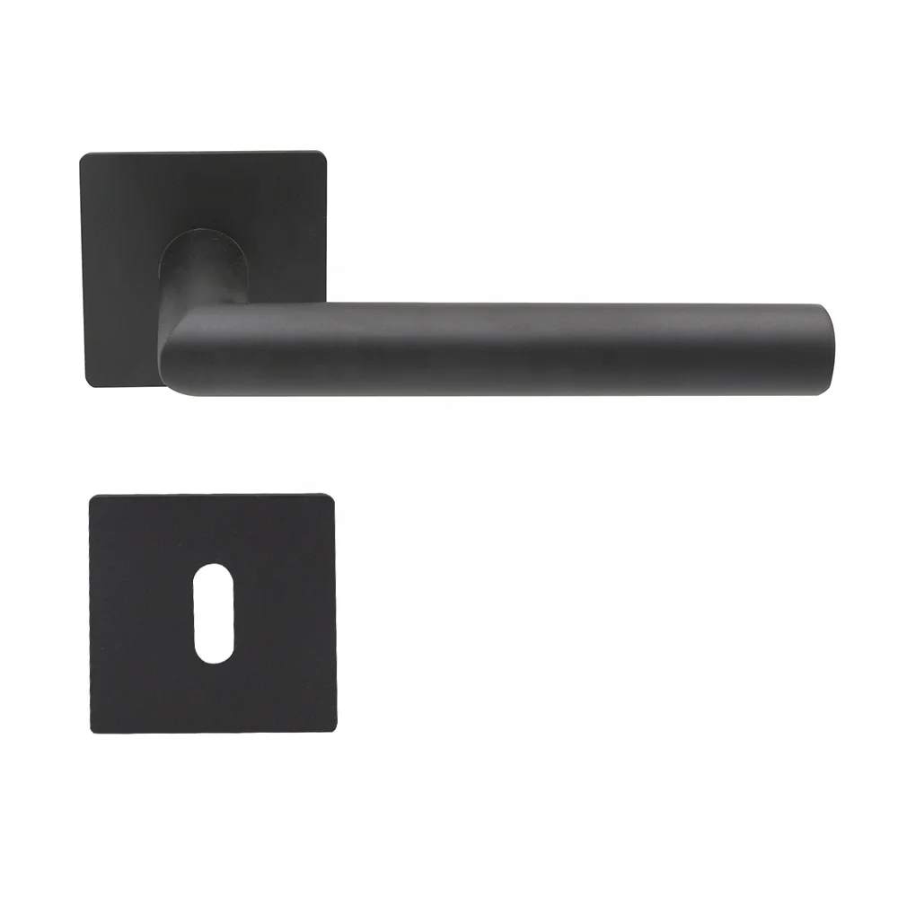 German Market High Quality Black Color Stainless Steel Door Handle