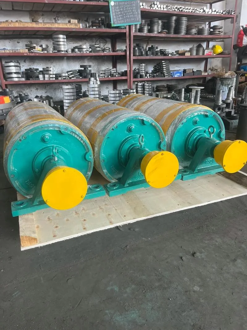 Electric drum motor External transfer transport for external rubber electric drum oil cooled drum