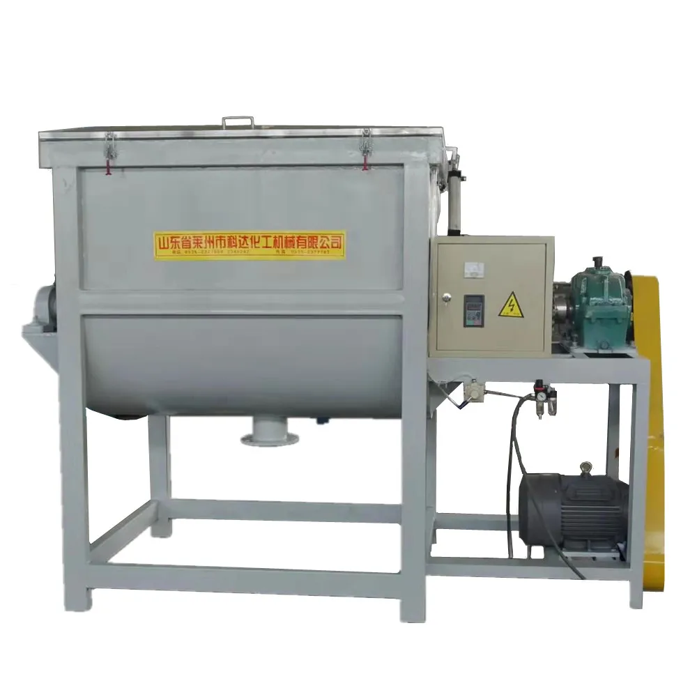 
Small manual washing powder mixer detergent powder making machine price horizontal ribbon blender equipment 