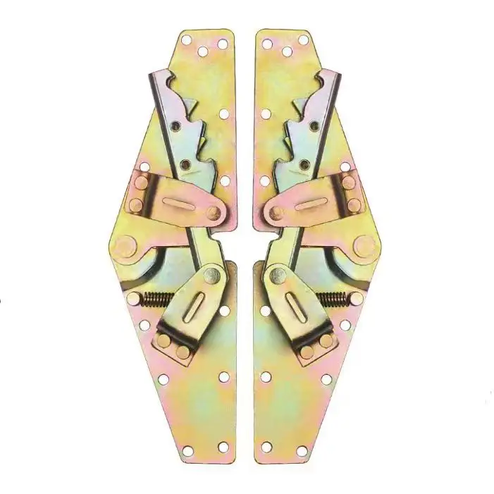Furniture Accessories Adjustable Ratchet Folding Hinge Mechanism Lift Up Sofa Bed Hinges Mechanism