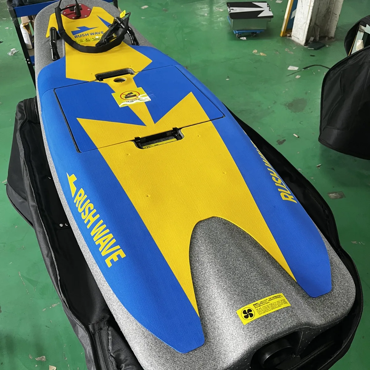 2024 Unisex 15KW Jet Surfboard Factory Wholesale Cheap Electric Carbon Board for Marine Water Sports