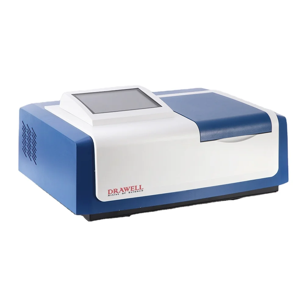 L6 Drawell Hot Sale Automatic Spectrometer Split Beam Uv Vis Spectrophotometer