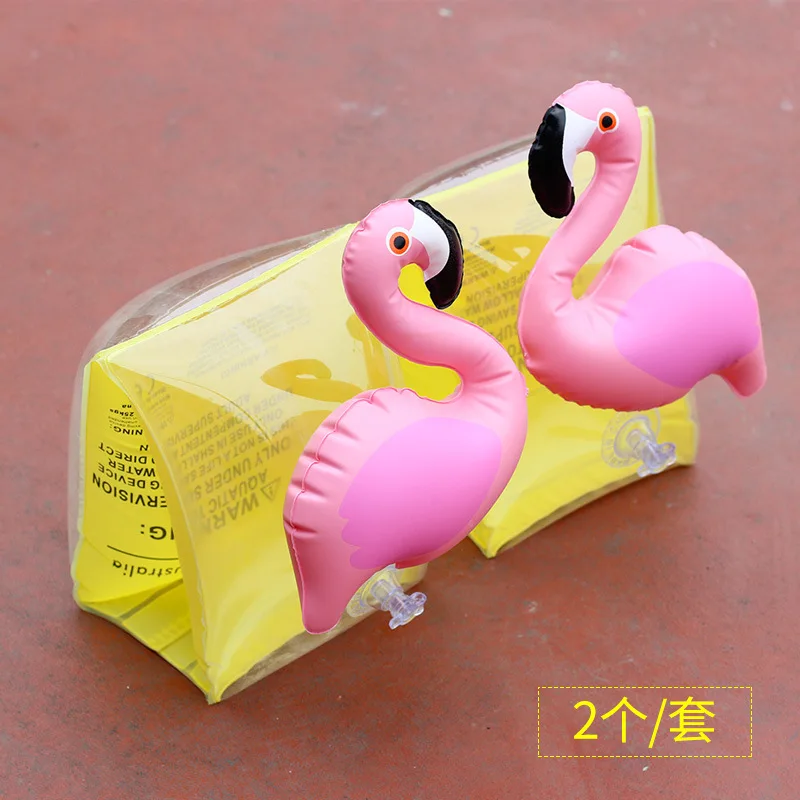 Friendly inflatable float baby unicorn flamingo shark swimming arm ring  swim kids