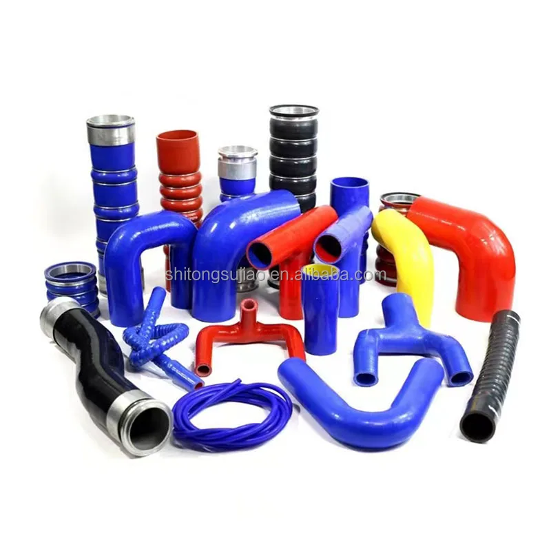 The Latest Sales Heat Resistant Flexible Silicone Braided Hose T U W S Silicone Hose
