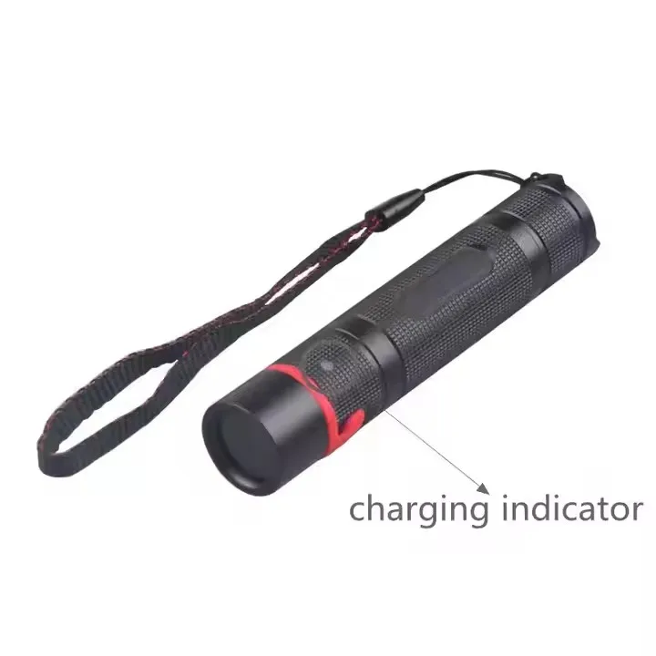 Заводская поставка мини 3 Вт 5 10 365 нм УФ-фильтр черный фонарик USB Перезаряжаемый 18650 Свет Янтарный детектор денег Тип C
