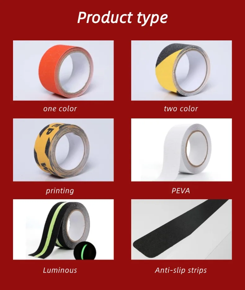 PVC Non Saftey Walk Resistant Surfboard Stair Treads Non-Slip gray Anti Slip Tape