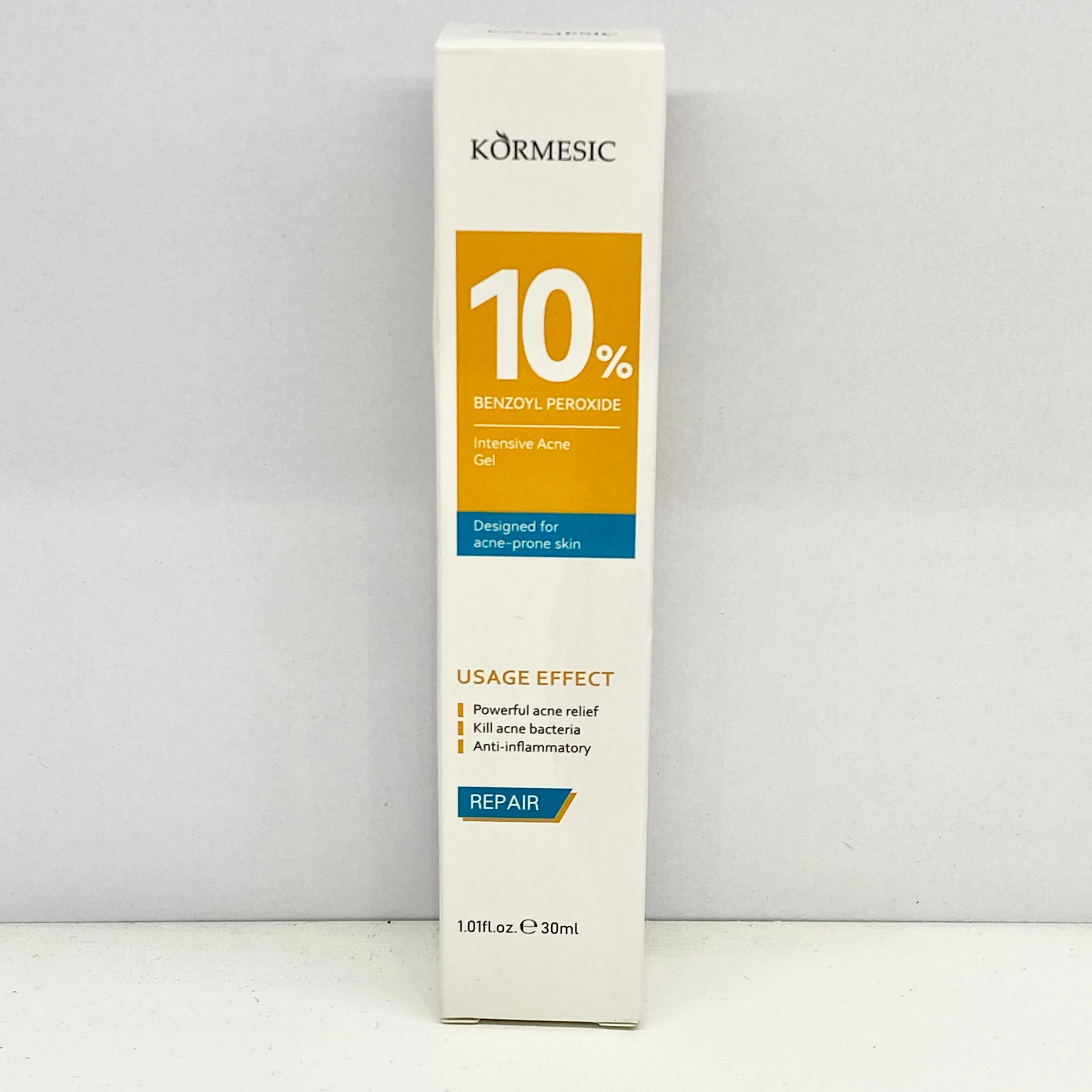 Кормезический 10% бензоилпероксид мощный гель от акне