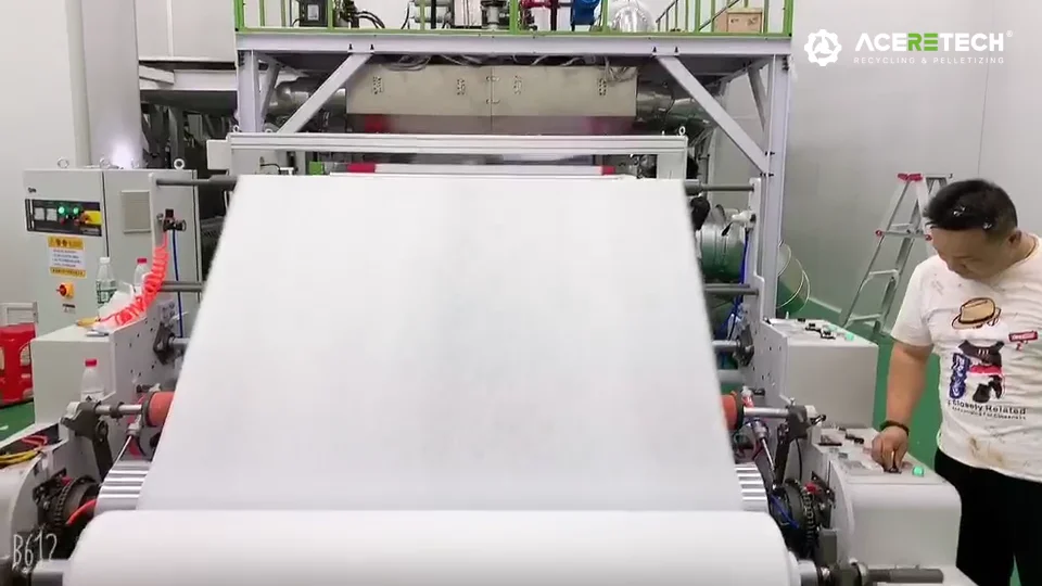 1600mm meltblown fabric production equipment for medical face mask PFE95 99
