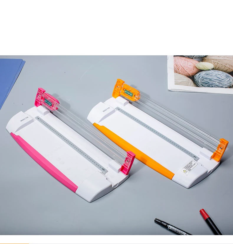 Factory Custom Logo A4 Mini Paper Trimmer Special Office Manual Cutter for Scrapbooking Craft, Paper