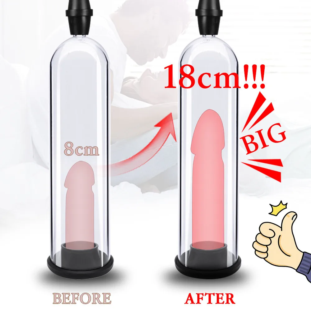 Penis Enlargement Device Penis Enlarger Training Detachable Masturbation Vacuum Penis Pump
