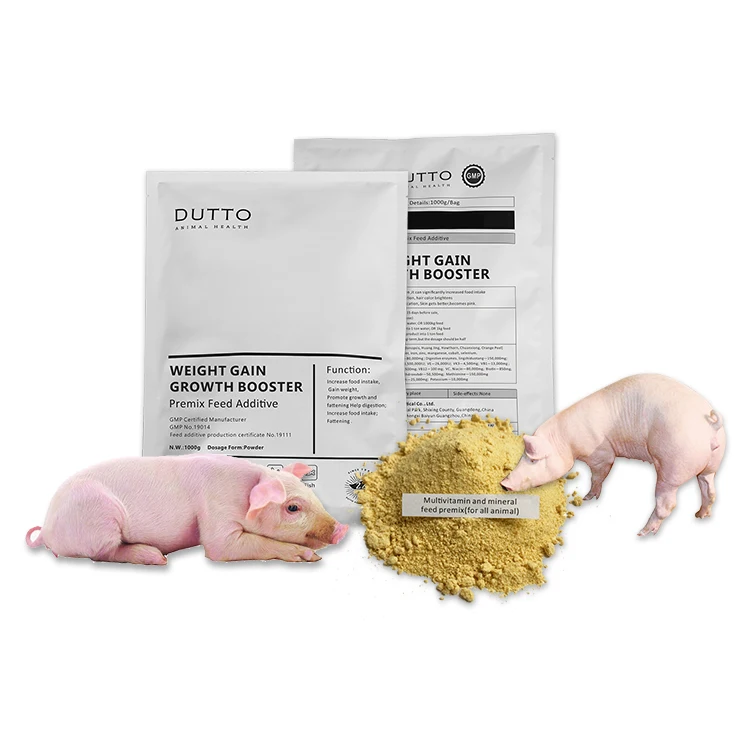 Fast growth booster weight gain for small animal multivitamins for Premixed feed